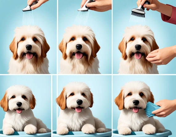 how to groom a dog at home