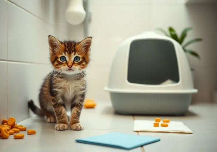 how to litter train a cat