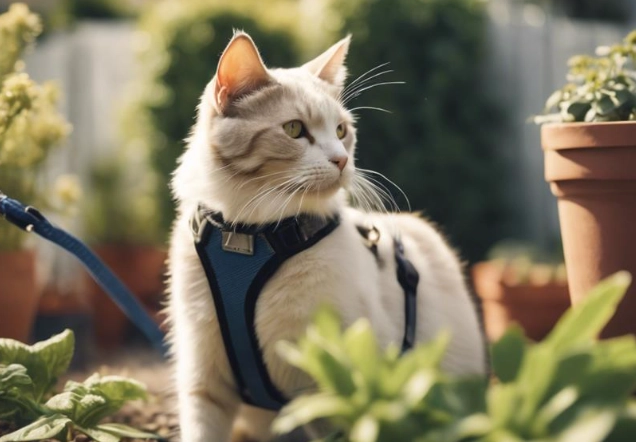 train outdoor cat to be indoor
