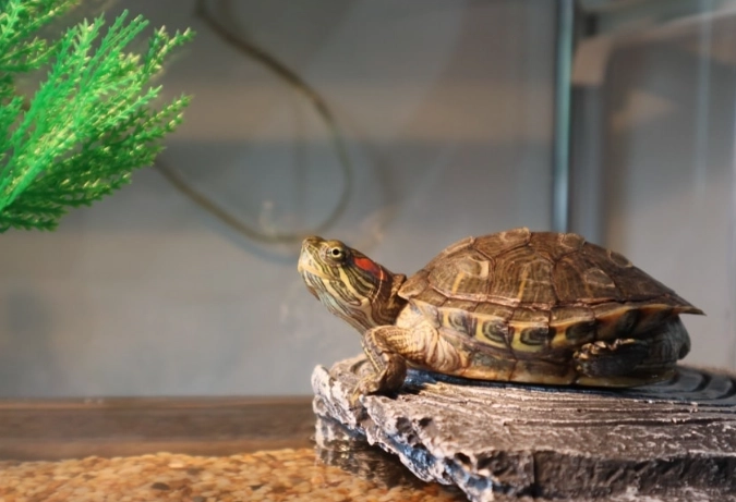 turtle tank cleaning