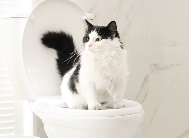potty train cat for free