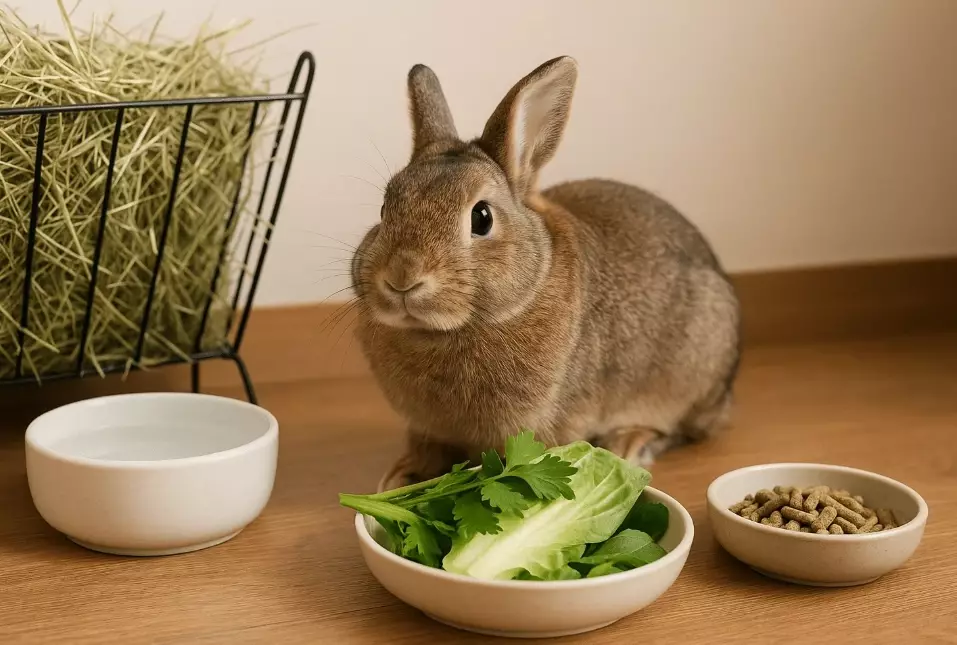 what to feed rabbits