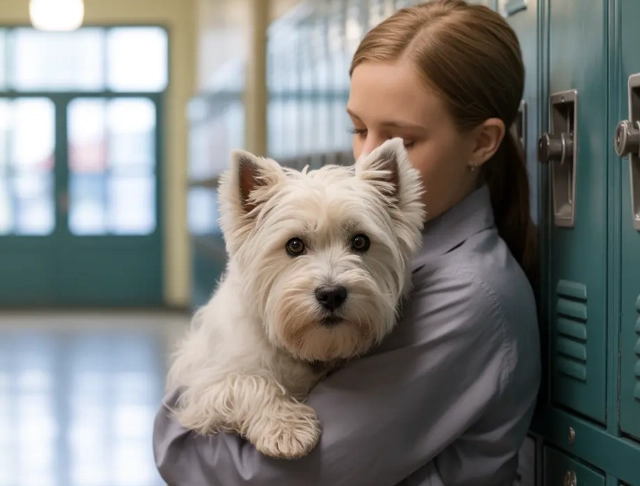 dog anxiety timeline