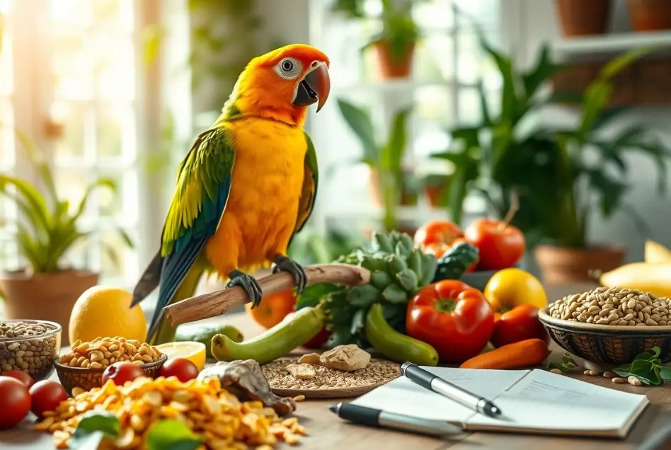 parrot nutrition