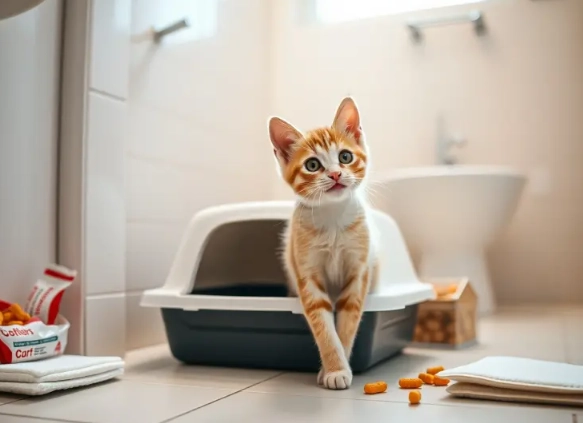 Potty Training a 4-Week-Old Kitten: A Complete Step-by-Step Guide