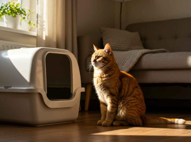 cat not using litter box
