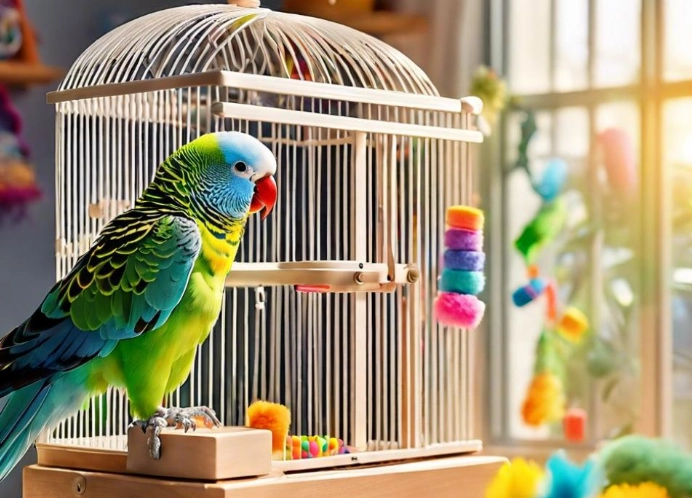 parakeet cage cleaning schedule