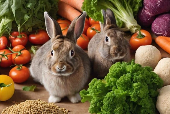 what do rabbits eat