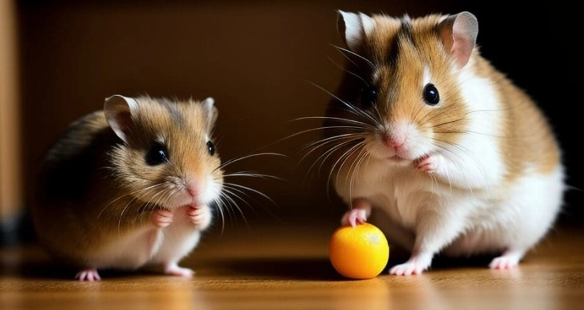 hamster night vision