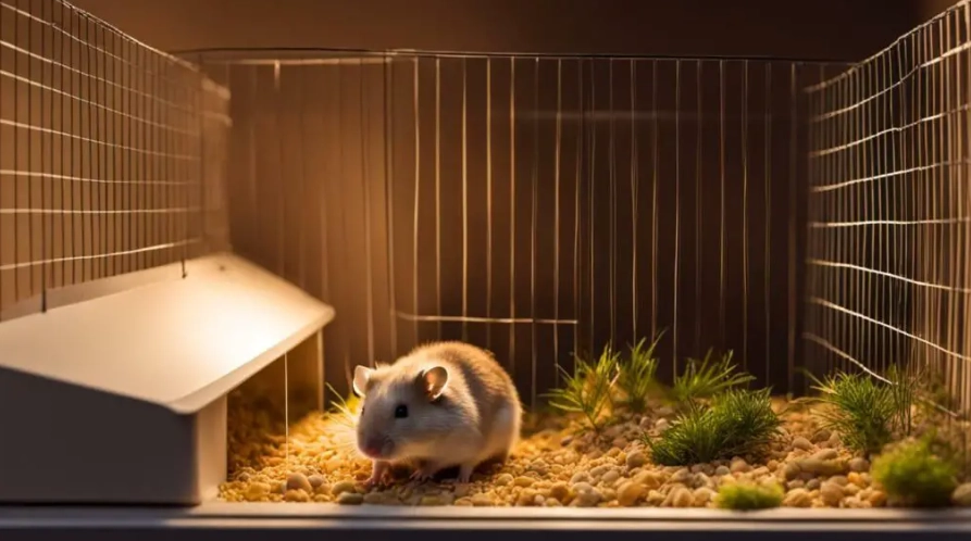 hamster light preference